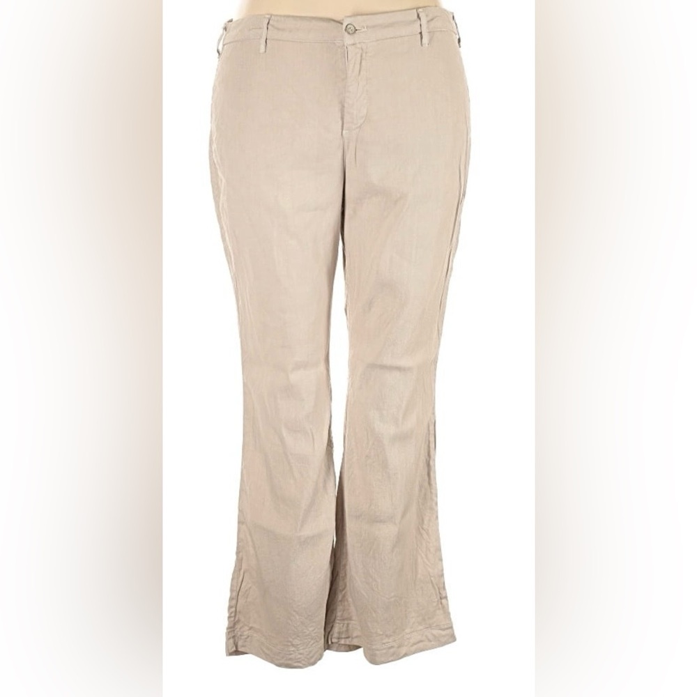 NYDJ Claire Trouser Pants In Stretch Linen
Plus Size 20W MSRP 119 NOW $50